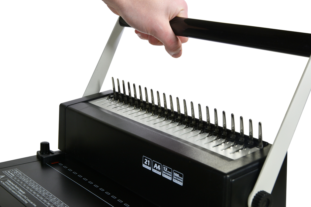 How to Use a Binding Machine- PRINTFINISH