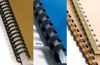Differences Between Coil, Comb and Wire Bindings