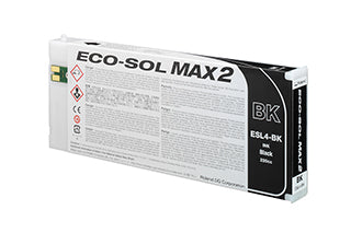 Roland Eco-Sol MAX 2 ESL4 ink, black, 220 ml cartridge