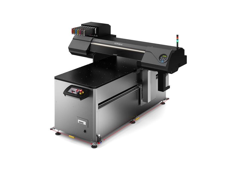 CO-300i-F2 flatbed printer, left view