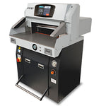 Boway Model 5610H Programmable Hydraulic Cutter, 22" Wide.