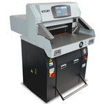 Boway Model 5610H Programmable Hydraulic Cutter, 22" Wide.