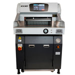 Boway Model 5610H Programmable Hydraulic Cutter, 22" Wide.