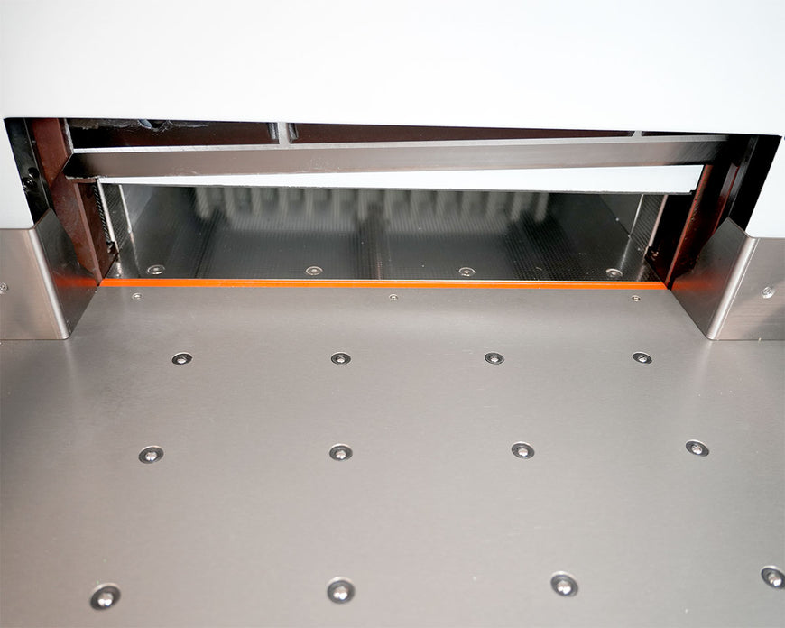 Boway Model 5610H Programmable Hydraulic Cutter, 22" Wide.