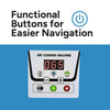 Air Cushion Machine D-60 Functional Buttons
