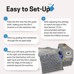 Air Cushion Machine D-60 Set-Up Guide