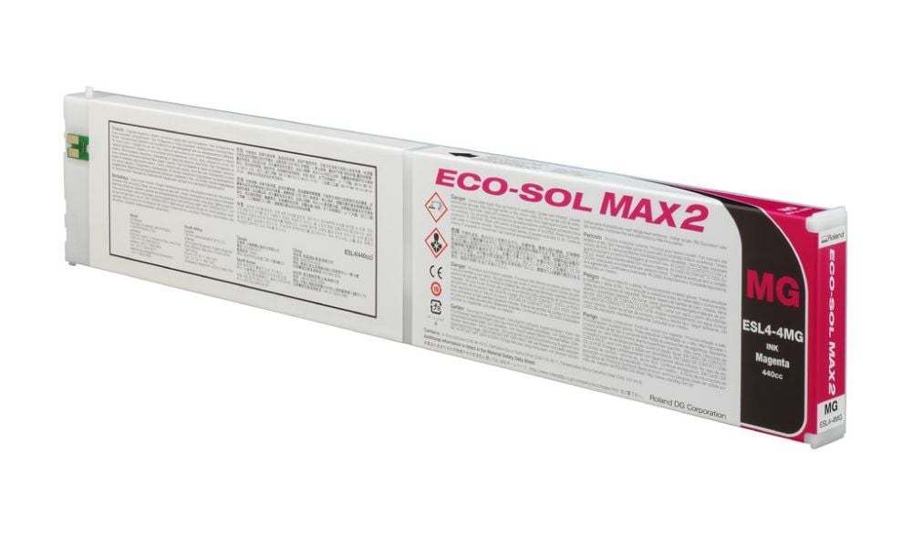 Roland Eco-Sol MAX 2 ESL4 ink, magenta, 440 ml cartridge