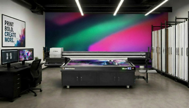 In-shop board printing on the Roland EU2-1000MF