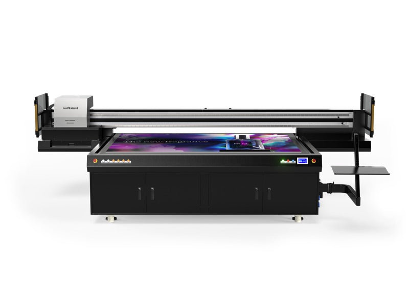 Roland EU2-1000MF UV flatbed printer, front view