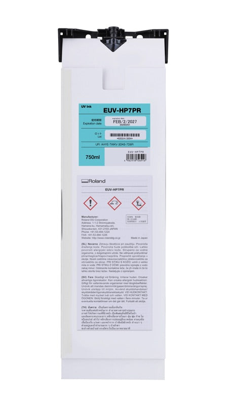 Roland EUV-H primer, 750 ml pouch — required for glass and metal adhesion