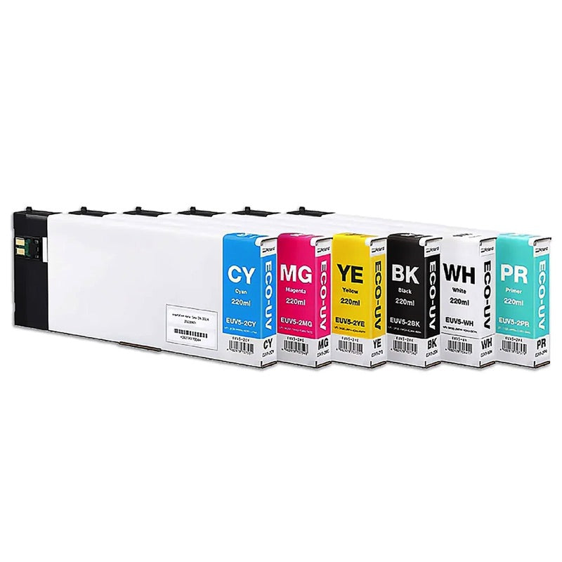 Roland ECO-UV5 ink, 220 ml cartridge range