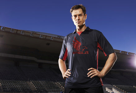 Team apparel decorated with heat transfer vinyl from a GS2-24
