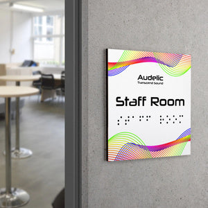 Roland Model LG Printer Output – Staff Room Signage