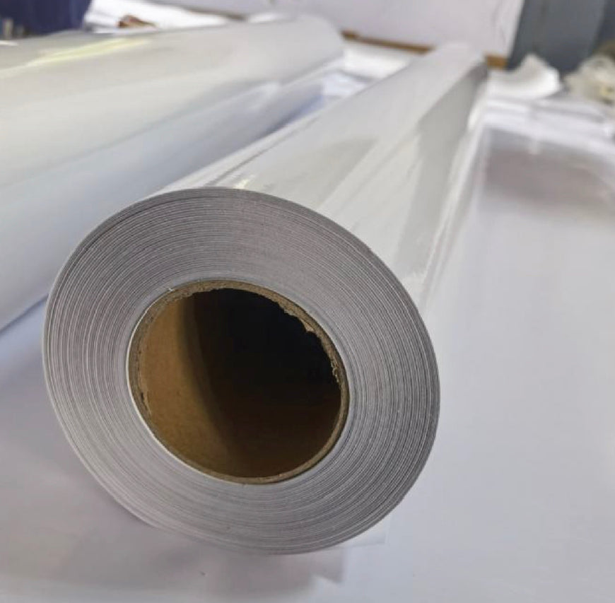 White Self-Adhesive Vinyl Glossy - Premium