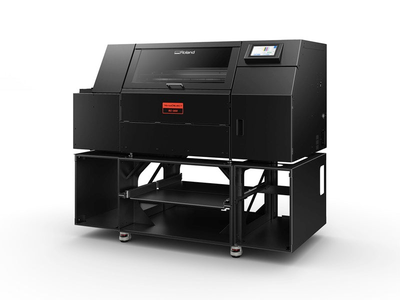 RC-300 cylindrical printer on the UT-300S stand