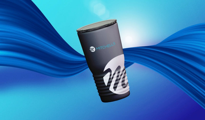 Coffee cup printed with the RC-300