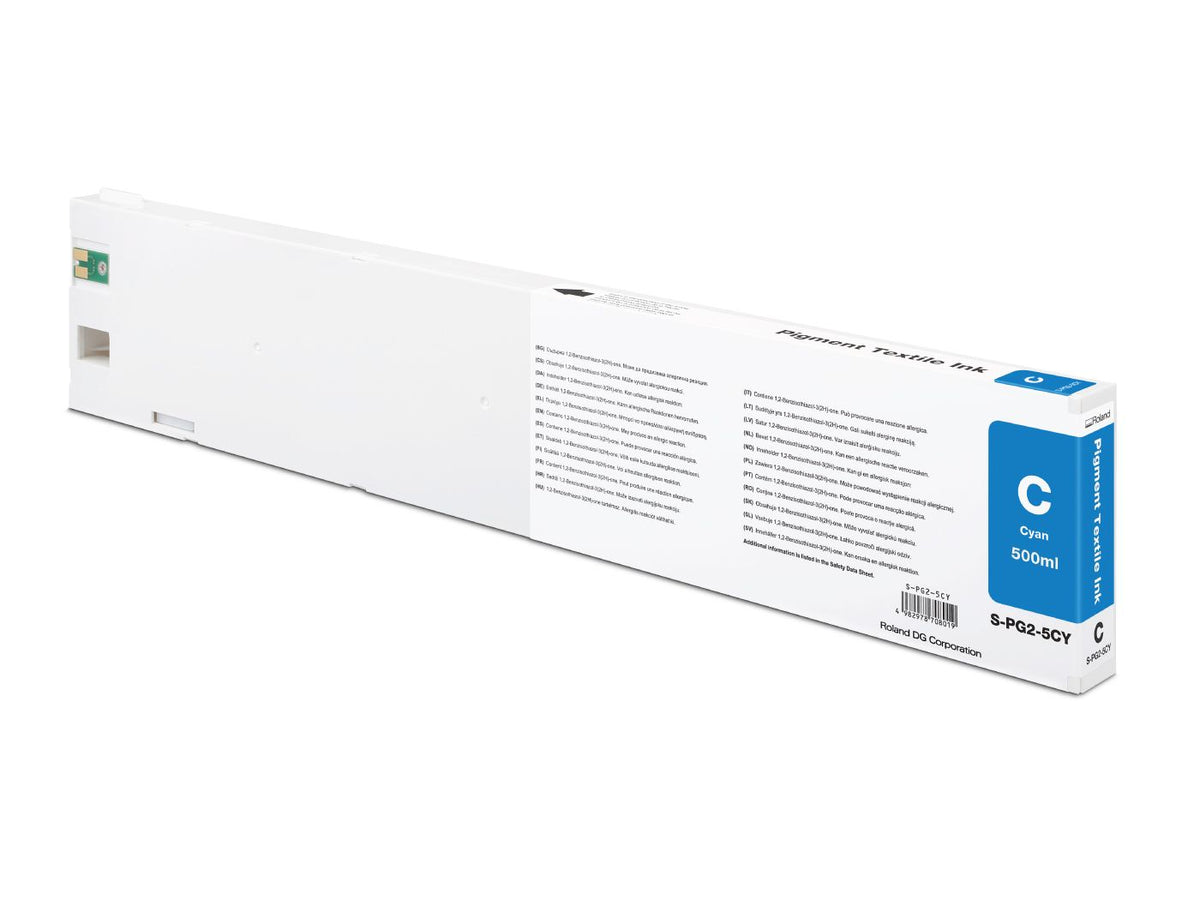 Roland S-PG2 garment DTF ink, cyan, 500 ml cartridge
