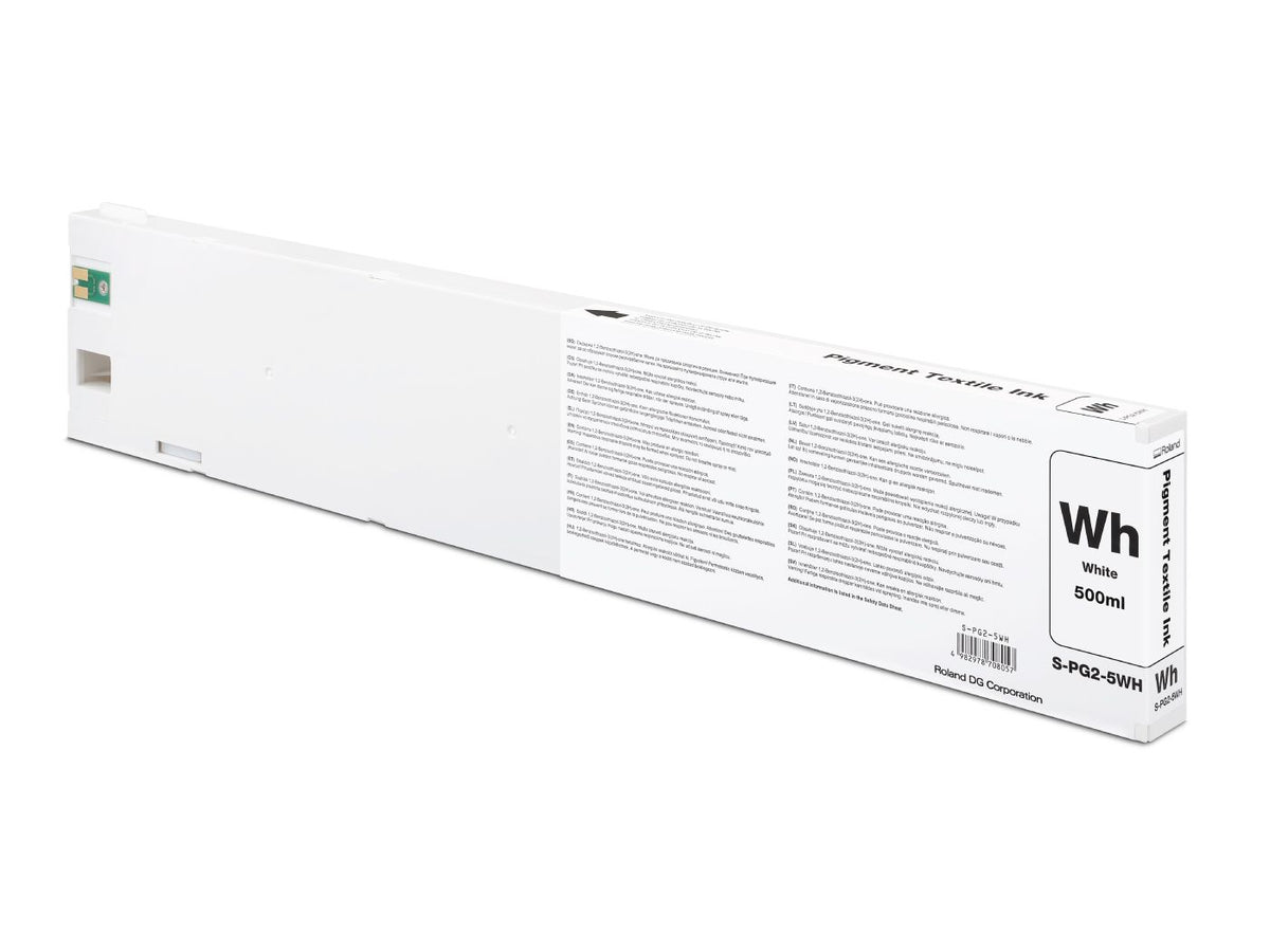 Roland S-PG2 garment DTF ink, white, 500 ml cartridge