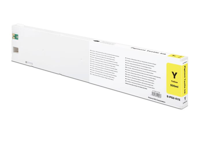 Roland S-PG2 garment DTF ink, yellow, 500 ml cartridge