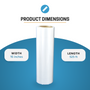 Polyolefin Centerfold Shrink Wrap Film - 75 Gauge 525'