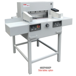 Sysform 480EP Electric Programmable Paper Cutter with Optional Side Tables