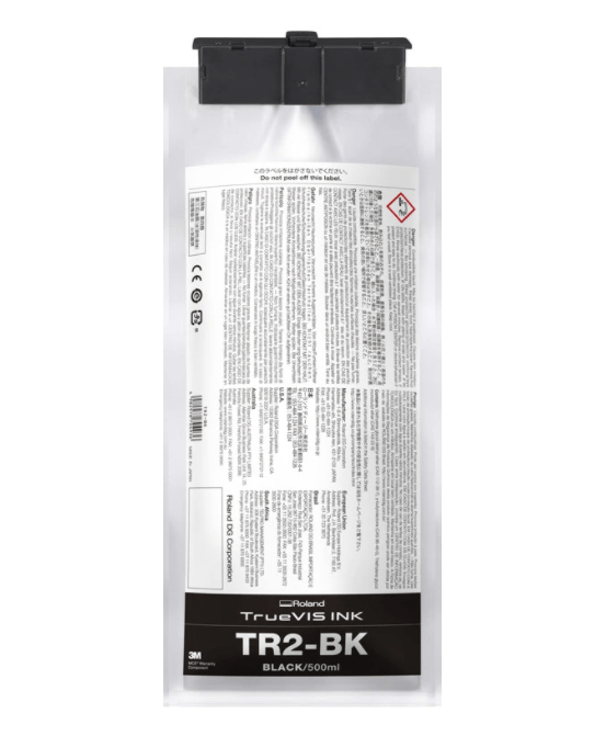 Roland TrueVIS TR2 ink, black, 500 ml pouch