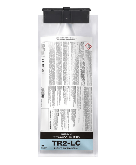 Roland TrueVIS TR2 ink, light cyan, 500 ml pouch