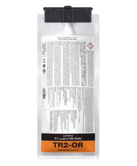 Roland TrueVIS TR2 ink, orange, 500 ml pouch