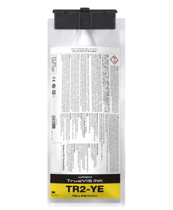 Roland TrueVIS TR2 ink, yellow, 500 ml pouch