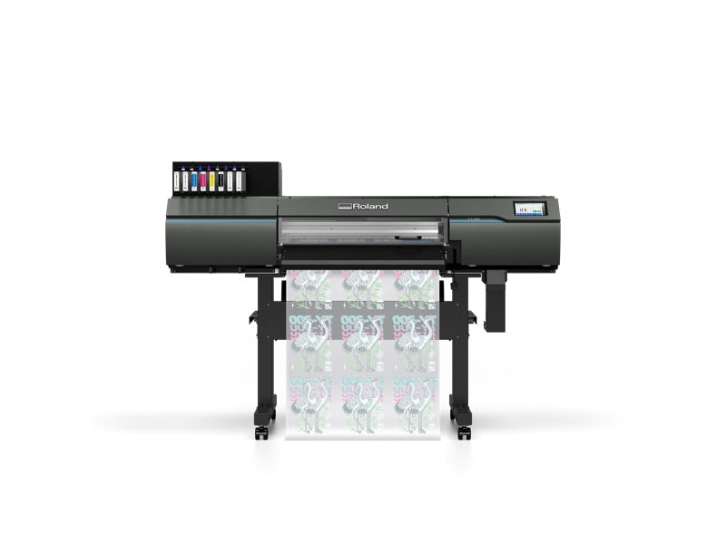 Roland DG TY-300i direct-to-film printer, front view