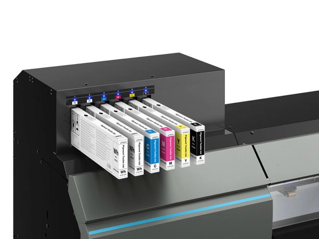 Roland S-PG2 garment DTF ink loaded in a TY-300 ink station