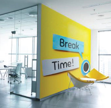Decorative Fabric Vinyl Wall