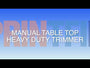 Manual Board Trimmer 27.5" - 78.75"