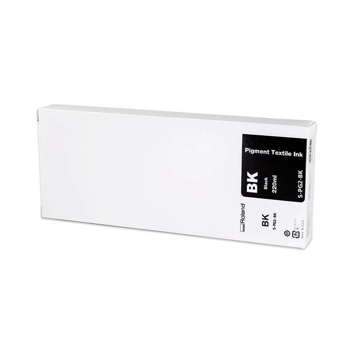 Roland S-PG2 garment DTF ink, black cartridge