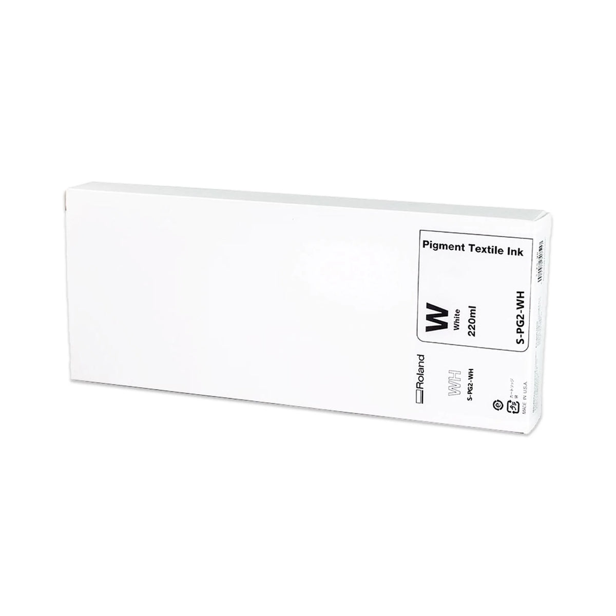 Roland S-PG2 garment DTF ink, white cartridge