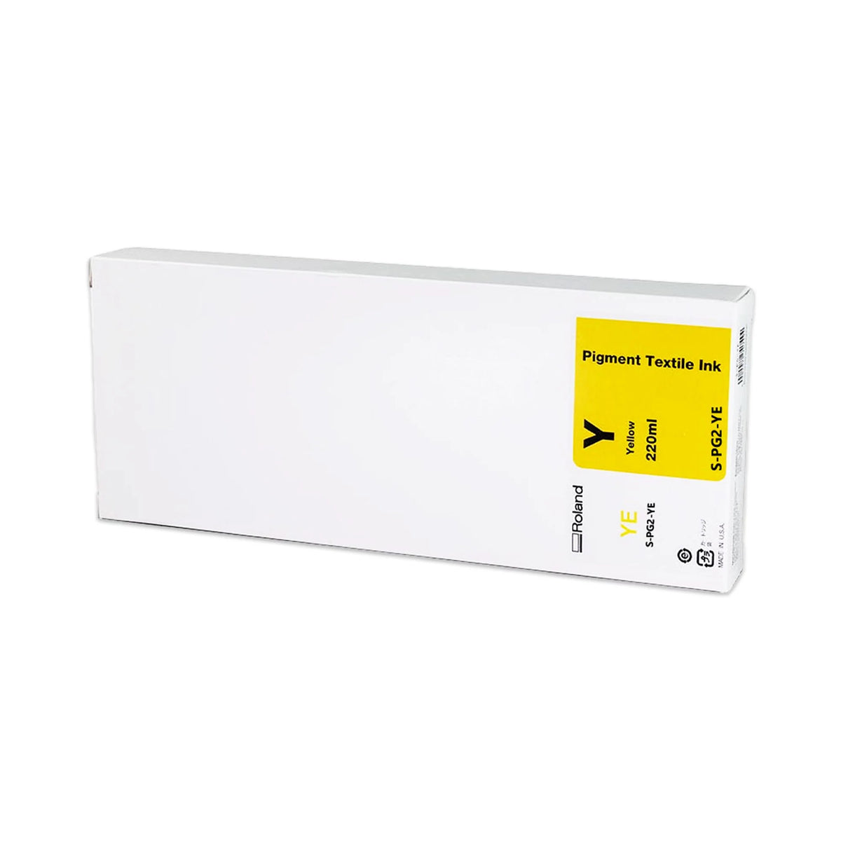 Roland S-PG2 garment DTF ink, yellow cartridge