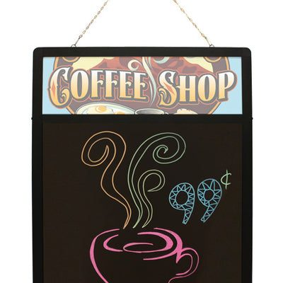 Graphic Display with LED Light Box