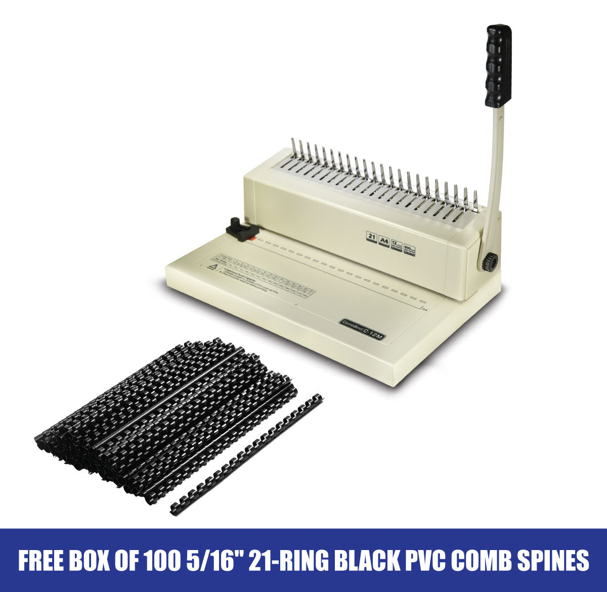 Coil Binding and Comb Cerlox Binding Machine