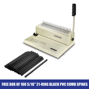 Coil Binding and Comb Cerlox Binding Machine