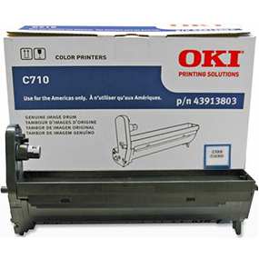 Cyan Image Drum OKI C710