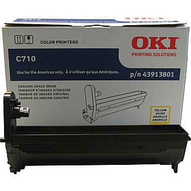 OKI C710 Yellow Drum 43913801 | Print Finishing