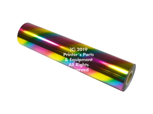 Rainbow Foil Roll 12"