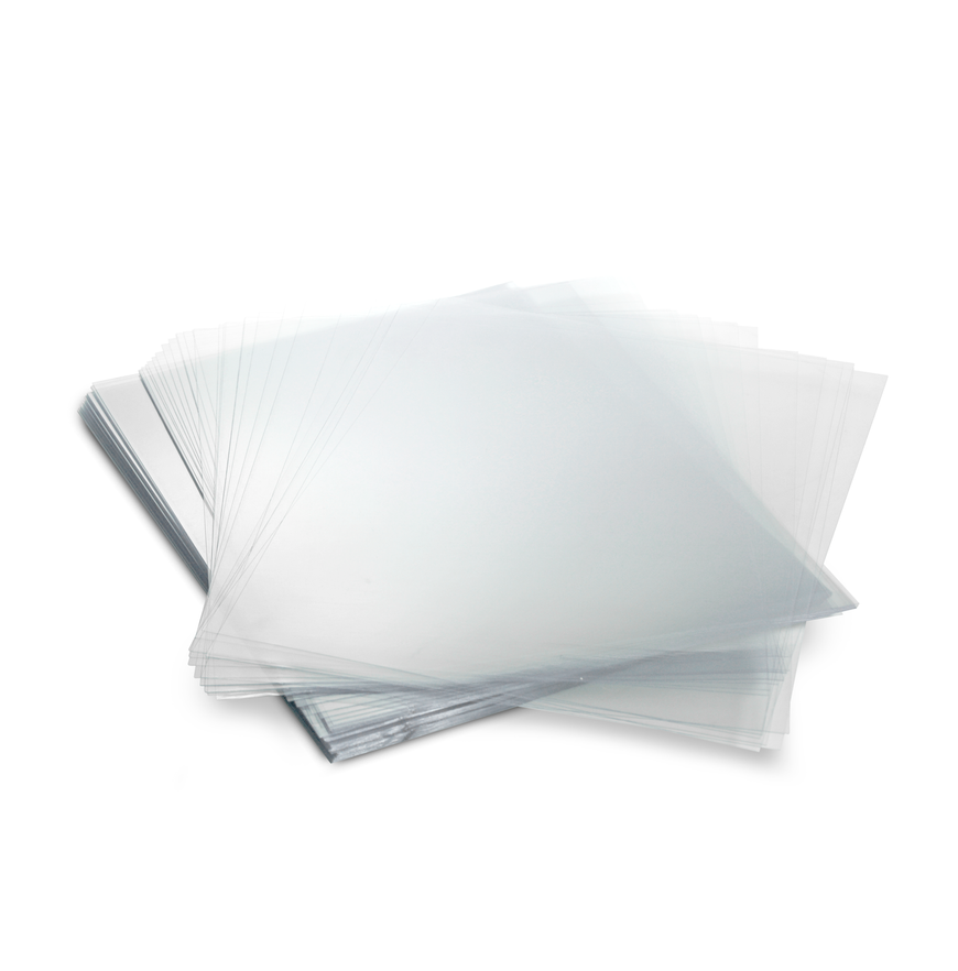 Poly Wrapped Cover Clear Poly Binding Cover 8.5 x 11 (Qty 100)
