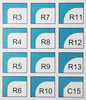 Chart of dies