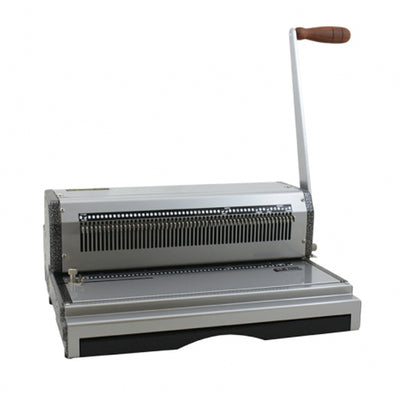 Akiles CoilMac-M + Manual Punch Coil Binding Machine