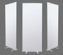 Roll up banner stand
