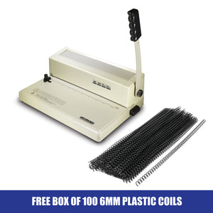 Coil Binding and Comb Cerlox Binding Machine